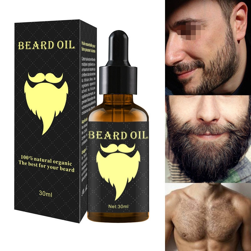 Natural Accelerate Beard Oil
